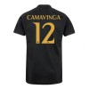 Officiële Voetbalshirt Real Madrid Camavinga 12 Derde 2023-24 - Heren